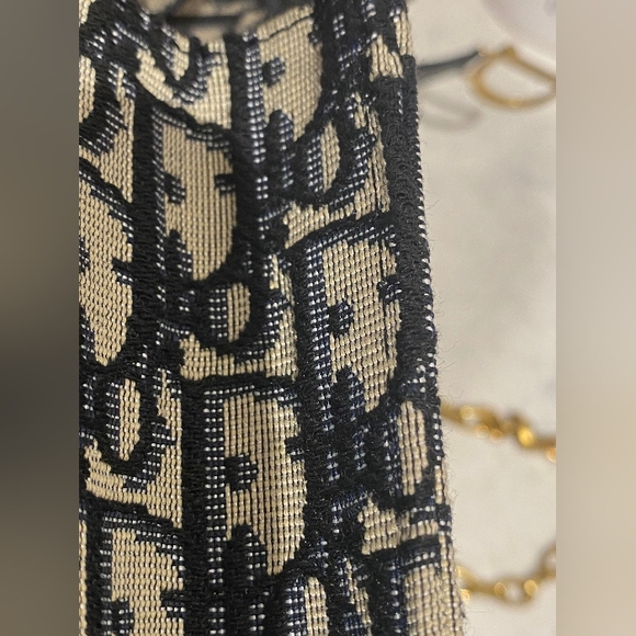Christian Dior Oblique Jacquard Saddle Pouch - Picture 4 of 5